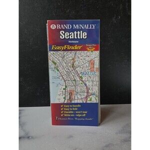 Rand McNally Seattle Washington Easyfinder